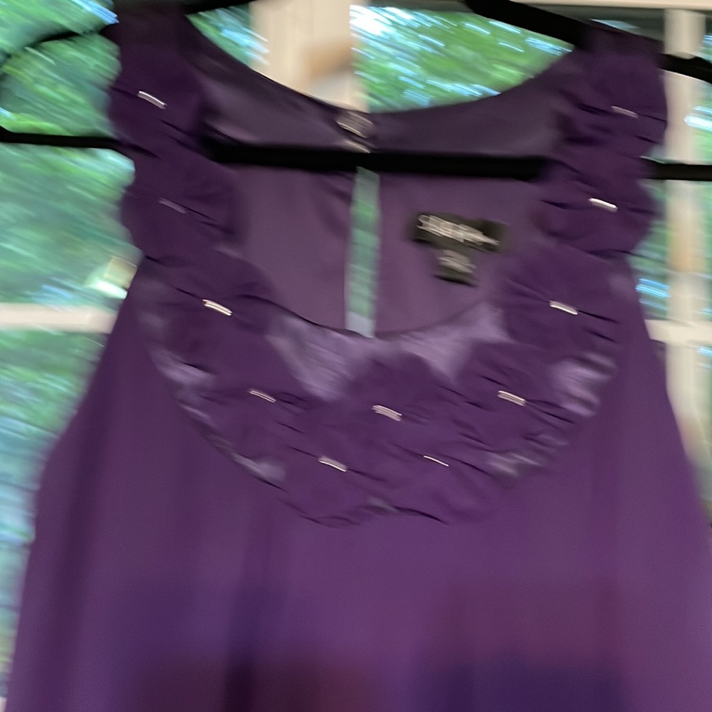 Fancy purple dress worn once to a wedding